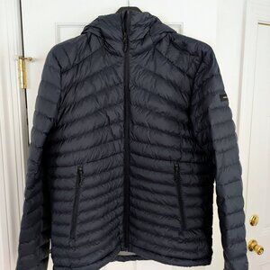 Decathlon Simond MT100 Puffer Jacket - Asphalt Blue Size XL